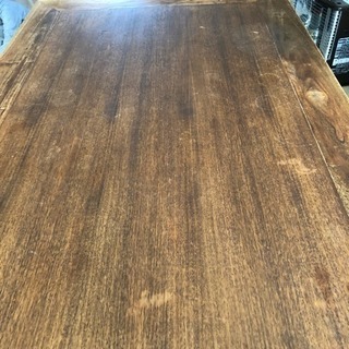 譲渡先決定済 木製 無垢材 テーブルの画像