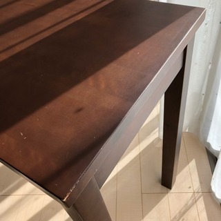 無印良品 パーソナルデスク バーチ材の画像