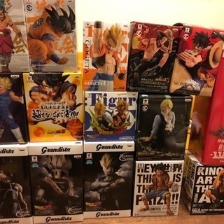 ドラゴンボール＆ワンピース おまけ付き 計１９点