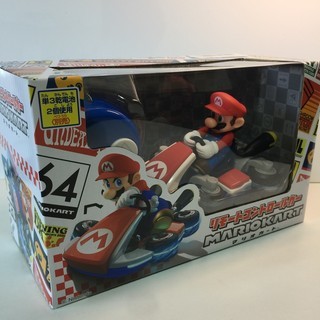 リモートコントロールカー マリオカート(マリオ)+フルバックフィギュア3種セットまとめ売り 【新品未開封】　MARIO　マリオ　マリオカートの画像