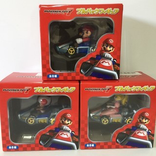 リモートコントロールカー マリオカート(マリオ)+フルバックフィギュア3種セットまとめ売り 【新品未開封】　MARIO　マリオ　マリオカートの画像