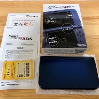 New ニンテンドー 3DS LL メタリックブルー