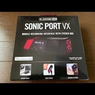 値下げ！LINE6 Sonic Port VX コンデンサーマイク・オーディオインターフェースの画像