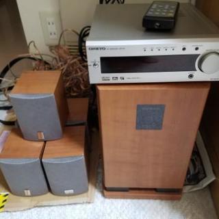 ONKYO 5.1chサラウンドスピーカーセットの画像