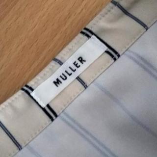 MULLER(ミューラー)/カットソー_オフホワイト×ネイビーの画像
