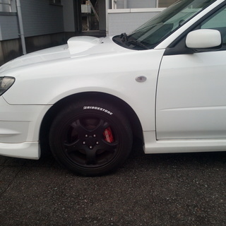静岡個人 検6年6 WRXワゴン最終型鷹目　AT　小傷少々　機関良好　2006　インプレッサスポーツワゴン　１３万キロ　タイベル済み 　250馬力　街乗り実燃費11の画像