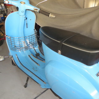 ベスパ50S改85CC黄色ナンバー登録、保険冷和3年4月