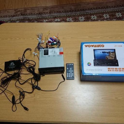 wowauto7インチモニター付きDVDデッキ