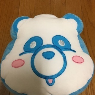 え〜パンダクッション 青