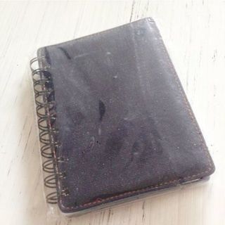 デニム地がかわいいダイアリー　日記帳　手帳　スケジュール帳　メモ帳の画像