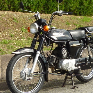 【売約済】漢スズキの鉄バイク SUZUKI K90 コレダ!  昭和モダンのレトロバイクですが平成生まれの画像