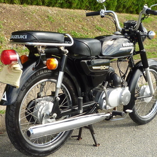 【売約済】漢スズキの鉄バイク SUZUKI K90 コレダ!  昭和モダンのレトロバイクですが平成生まれの画像