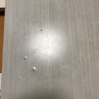 折りたたみデスク 木製ホワイトの画像