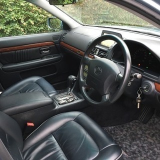 超貴重！平成11年最終型 プログレ  実走行4万キロ台 純正ナビ フルレザー レトロ オシャレの画像