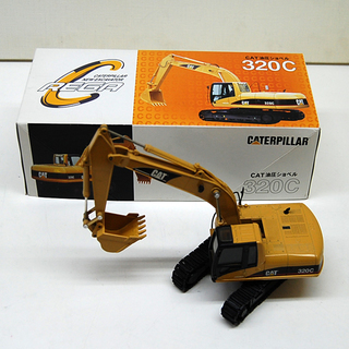 CAT/新キャタピラー三菱 油圧ショベル 320C REGA 建機ダイキャスト スケールモデル 1/40 ショベルカー ユンボ バックホー 元箱付 欠品有 ☆ PayPay(ペイペイ)決済可能 ☆ 札幌市 清田区 平岡の画像