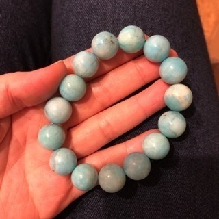 美品 青い水晶の画像