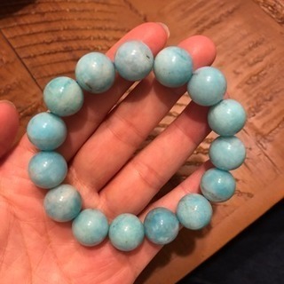 美品 青い水晶の画像