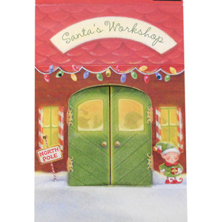 ★★【1600円⇒500円】立体、音楽付マジッククリスマスカード...