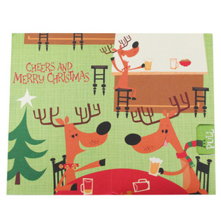 ★★【1200円⇒400円】音楽付マジッククリスマスカード10846★★の画像