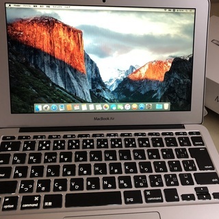 MacBook Air (2015年) 11インチ 充放電数16回美品光るリンゴ MacBook Air (2015年) 11インチ 充放電数16回美品光るリンゴ お