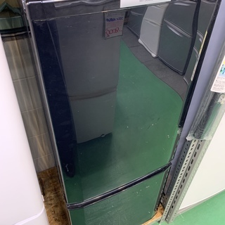 JH103 MITSUBISHI 146L 2ドア冷蔵庫 MR-P15T 2012 人気のブラック