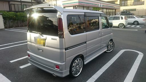 改造多数！H13年式バモスSパッケージ (malibu0322) 秦野のホンダ