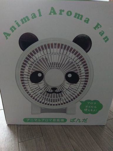 アニマルアロマ扇風機　新品！