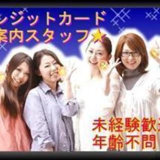 大手クレジットカードのご案内スタッフ募集《群馬》《週4～5》《マ...