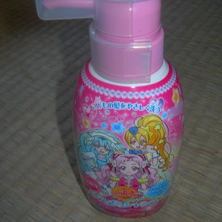 【未使用】プリキュア リンスインポンプシャンプー&プリティマスコットの画像