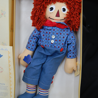 ラガディ アンディ モーリー復刻 45cm アプローズ 箱あり 人形 ドール  アン ☆ 札幌市 清田区 平岡の画像