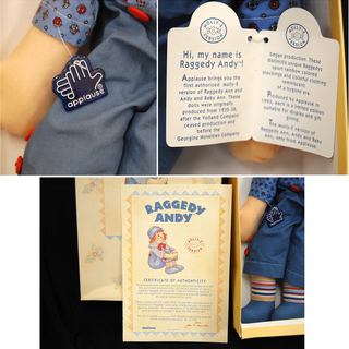 ラガディ アンディ モーリー復刻 45cm アプローズ 箱あり 人形 ドール  アン ☆ 札幌市 清田区 平岡の画像