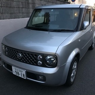 BZ11キューブ 車検31年8月まで ナビ付き 12万円