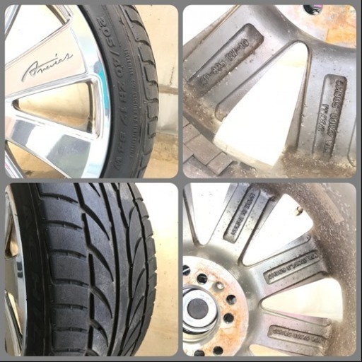 TOPY　ANEVIAS　アヌヴィアス　KIARE　205/45ZR17　4本セット
