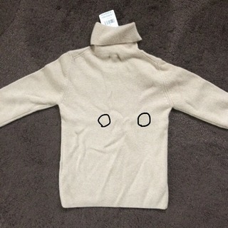 未使用 難あり 130 セリーヌ カシミヤタートルネックセーターの画像