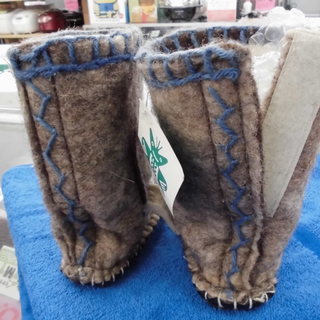 お値下げ！新品 保管品 北欧 Woolenstocks Boots ルームシューズ 17cm 西岡店の画像