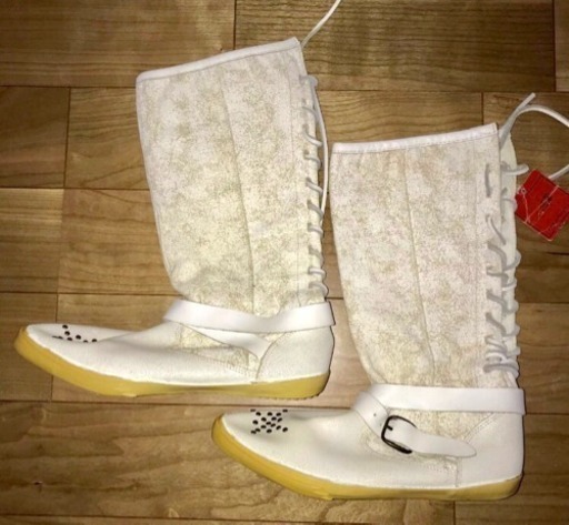 新品 Indian インディアン♪本革ウエスタンブーツ シューズ 靴 ミネトンカ 23cm