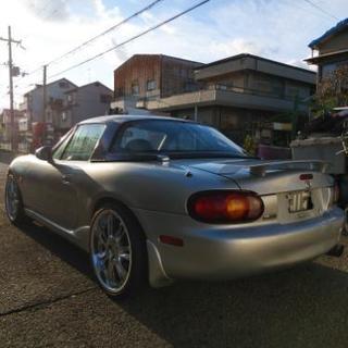 後期フェイス  NB8C 前期型 ロードスター ６MT ハードトップ 交換も可 Boseスピーカー！の画像