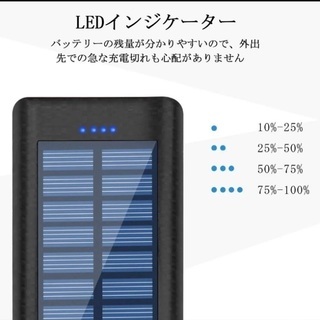 ソーラーモバイルバッテリーの画像