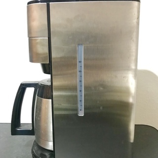 コーヒーメーカー　全自動　タイマー付きの画像