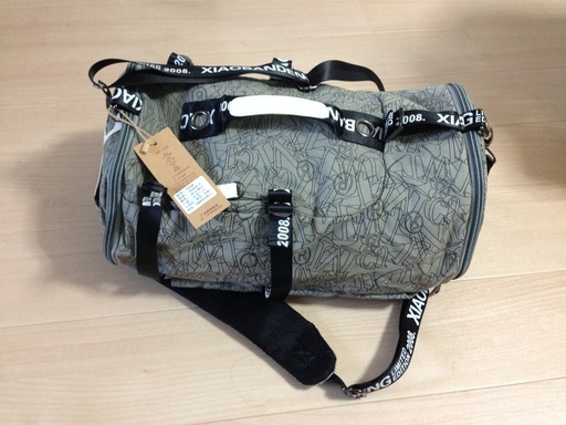 【新品】ドラムバッグ ボストンバッグ 帆布 3WAY リュック ショルダーバッグ (グレー)