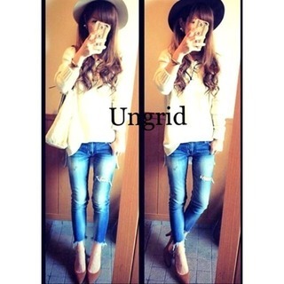 ☆Ungrid☆アングリッド  ニットプルオーバーの画像