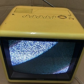 返信の早い方優先！！ テレビ ブラウン管  イエロー  昭和レトロ