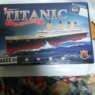 ハートアートコレクション　3D立体パズル　タイタニック号BIGsizeの画像