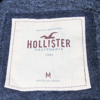 ☆ホリスター HOLLISTER ネイビーパーカー Mサイズ◆何にでも合わせやすいの画像