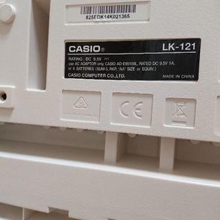 カシオ キーボード ＬＫ121の画像