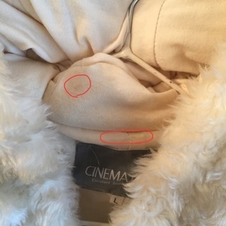 ファーダッフルコートの画像