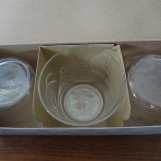 リラックマ　ガラスカップ3個セットの画像