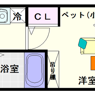 【エステムコート難波サウスプレイスⅤエレージュ】3号タイプ！1Ｋタイプ！いい造りしてますね～♪の画像