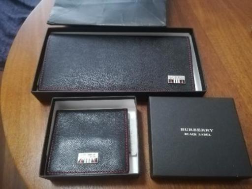 BURBERRY BLACK LABEL  長財布＆コインケースのセット