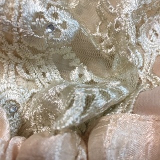 【新品】axes femme パーティーショール レースショール ベージュの画像